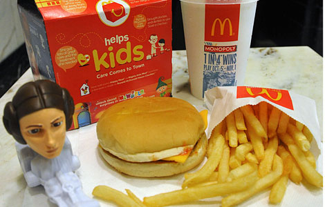 Un 'Happy meal'. I Efe