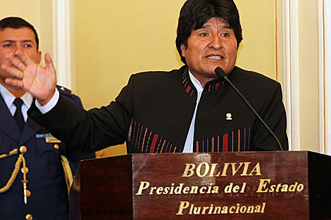 El presidente boliviano, Evo Morales.| Efe