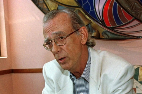 Gutiérrez Menoyo, durante una entrevista. Imprimir <b>Juan Tamayo</b> - 1351261999_0