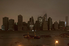 Manhattan, a oscuras. | Reuters