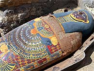 Imagen de la momia encontrada. (Foto: REUTERS)