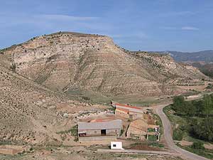 Imagen del yacimiento de Cascante, en Teruel. (Foto: Nature)