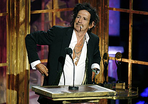 Keith Richards en la 22 edición del 'Rock and Roll Hall of Fame'. (Foto: REUTERS)