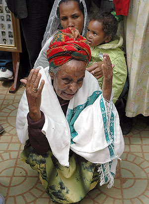 Tres mujeres et�opes, en Addis Abeba. (Foto: AP)