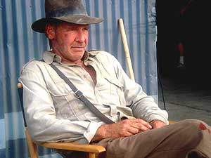 Harrison Ford, en el set de rodaje de la nueva entrega de 'Indiana Jones'. (Foto: REUTERS) Harrison Ford, en el set de rodaje de la nueva entrega de 'Indiana Jones'. (Foto: REUTERS)