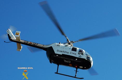 Elicoptero de la Guardia Civil