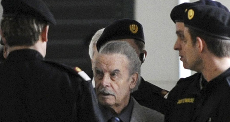 Josef Fritzl, en una de las pocas imágenes de él en el juicio. | Reuters-Pool