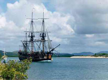 El Endeavour, la nave del capitán Cook