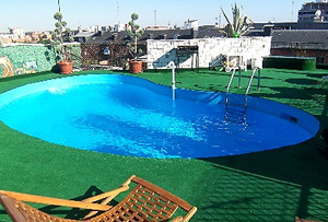 Piscina del ático de Casas con Encanto.