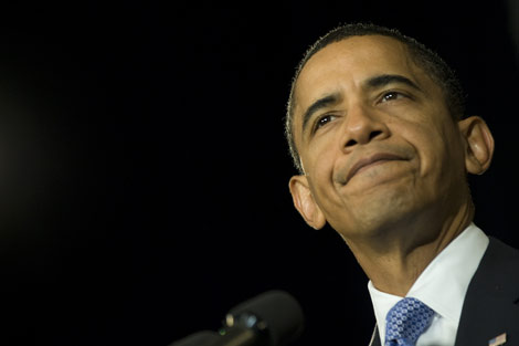 El presidente de Estados Unidos, Barack Obama, durante un acto en Maryland. | AFP
