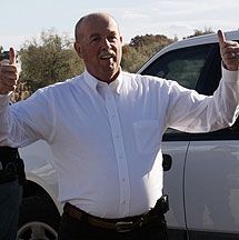 El sheriff Alderden.| Reuters