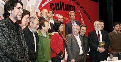 Representantes del mundo educativo y cultural. | Efe
