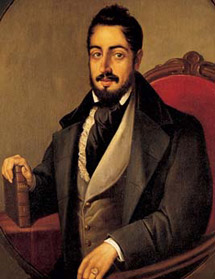 Retrato del escritor Mariano José de Larra