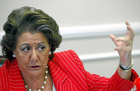La alcaldesa de Valencia, Rita Barberá. | Vicent Bosch