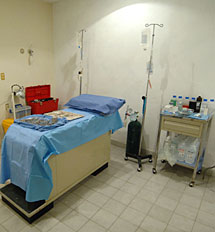 Enfermería de la plaza de Aguascalientes. (Palestraaguascalientes.com)