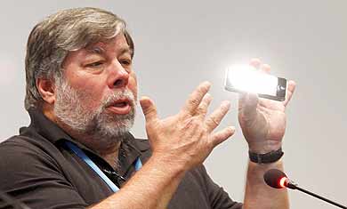 Steve Wozniak en Valencia. | Vicente Bosch
