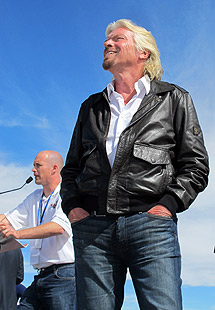 Branson, 'patrón' de Virgin.