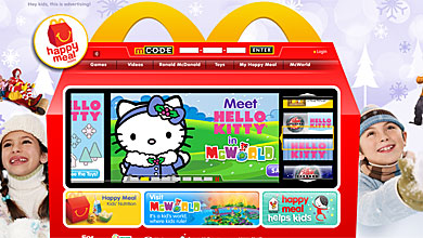 Imagen promocional del Happy Meal.