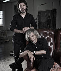 Los autores, Luis (dcha.) y R�mulo Royo. | Foto: Rebeca Saray