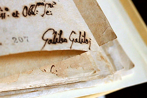 La abjuración de Galileo Galilei.