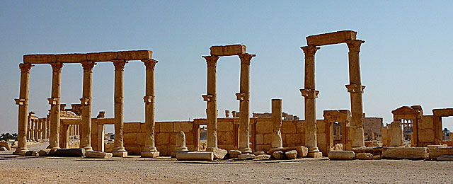 Ruinas en la ciudad de Palmyra. | S. Pérez de la Lastra MÁS IMÁGENES