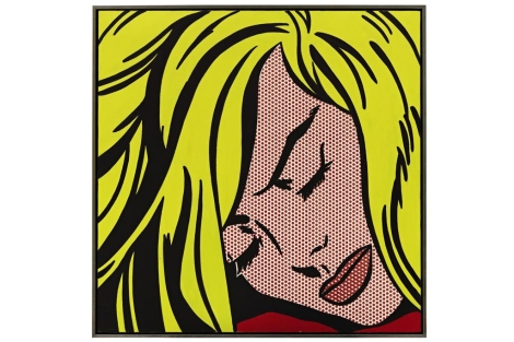 'Sleeping girl', del artista pop Roy Lichtenstein, vendida por casi 45 millónes de dólares.