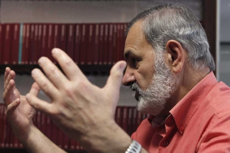 José María Bermúdez de Castro, en la presentación de su libro. |Efe