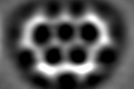 Imagen de la molécula 'olympicene'. | RSC