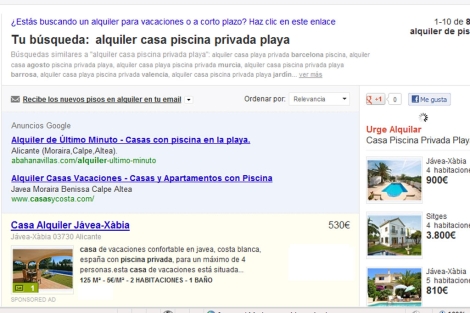 Facua alerta de estafas en anuncios de alquiler de viviendas para las vacaciones