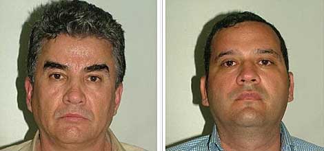 Los 'narcos' Jesús Gutierrez y Samuel Zazueta. Los 'narcos' Jesús Gutierrez y Samuel Zazueta.