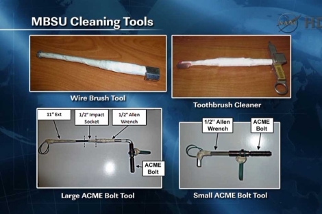 Las 'herramientas' utilizadas por los astronautas. | NASA