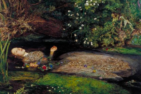 'Ophelia' (1851-2), de Sir John Everett Millais. VEA MÁS IMÁGENES