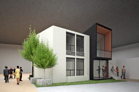 Recreación de la vivienda social sostenible industrial, 'Green Home', de Arnáiz & Partners. | EM Recreación de la vivienda social sostenible industrial, 'Green Home', de Arnáiz & Partners. | EM