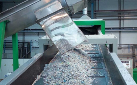 Planta de reciclaje de plásticos en Bilbao. | ECOEMBES