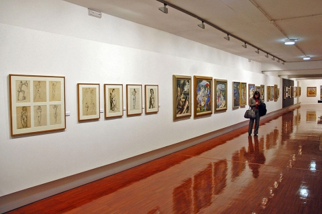Una de las salas del Museo Zabaleta que se dedicarán al legado de Miguel Hernández. | Manuel Cuevas