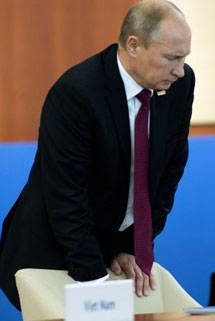 Putin en la cumbre Asia-Pacífico, en septiembre. | Efe Putin en la cumbre Asia-Pacífico, en septiembre. | Efe
