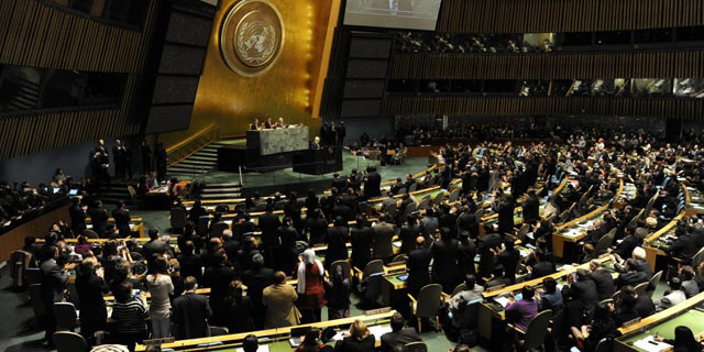Sesión plenaria de la Asamblea General de Naciones Unidas. esta tarde. | Reuters