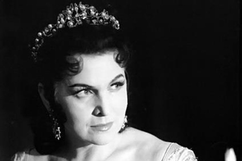 La diva del canto, Galina Vishnevskaya. | E.M.