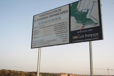 El número de visados para levantar viviendas nuevas se desploma un 43,6%