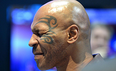 Tyson asistió a la feria electrónica de Las Vegas. | Afp [MÁS FOTOS]