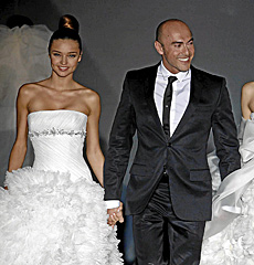 Manuel Mota, en un desfile.