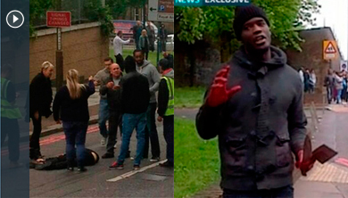 REINO UNIDO: Decapita a un soldado en plena calle de Londres al grito de 'Alá es grande'
