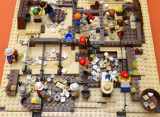 La excavación de Atapuerca en Lego. | MEH