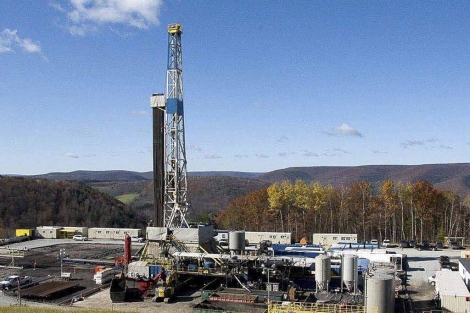Planta de 'fracking' en Estados Unidos. | Susan Brantley