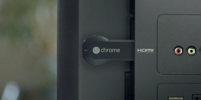 El nuevo dispositivo de Google, Chromecast.