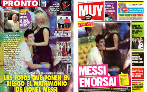 Portadas de 'Pronto' y 'Muy'.