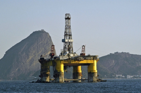 Plataforma de extracción de petróleo en Brasil. | El Mundo