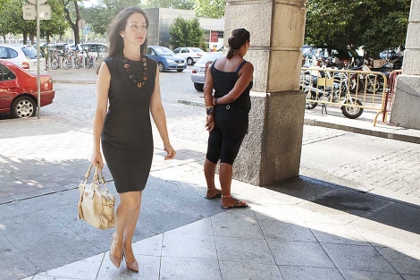 Mercedes Alaya a su llegada este martes al juzgado. | Conchitina