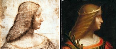 El carboncillo conservado en el Louvre y el retrato a color descubierto. | EL MUNDO