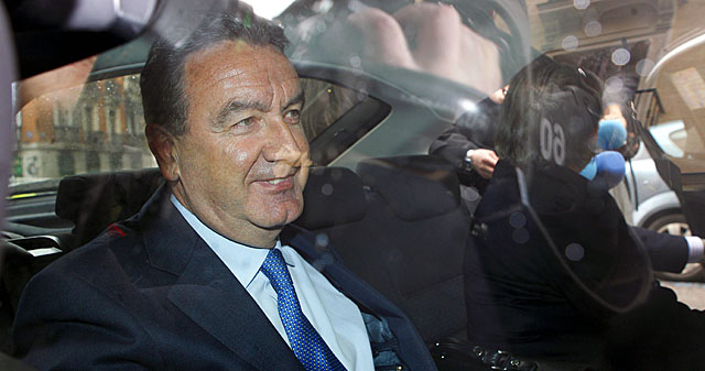 El ex diputado del PP Jesús Merino, tras declarar en el TSJ de Madrid en 2011. | Antonio Heredia